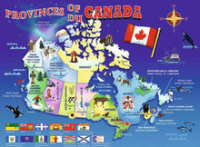 Load image into Gallery viewer, Ravensburger | Puzzle 100 PC - MAP OF CANADA #105694-8