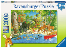 Load image into Gallery viewer, Ravensburger | Puzzle 200 PC - WOODLAND FRIENDS #127405-8
