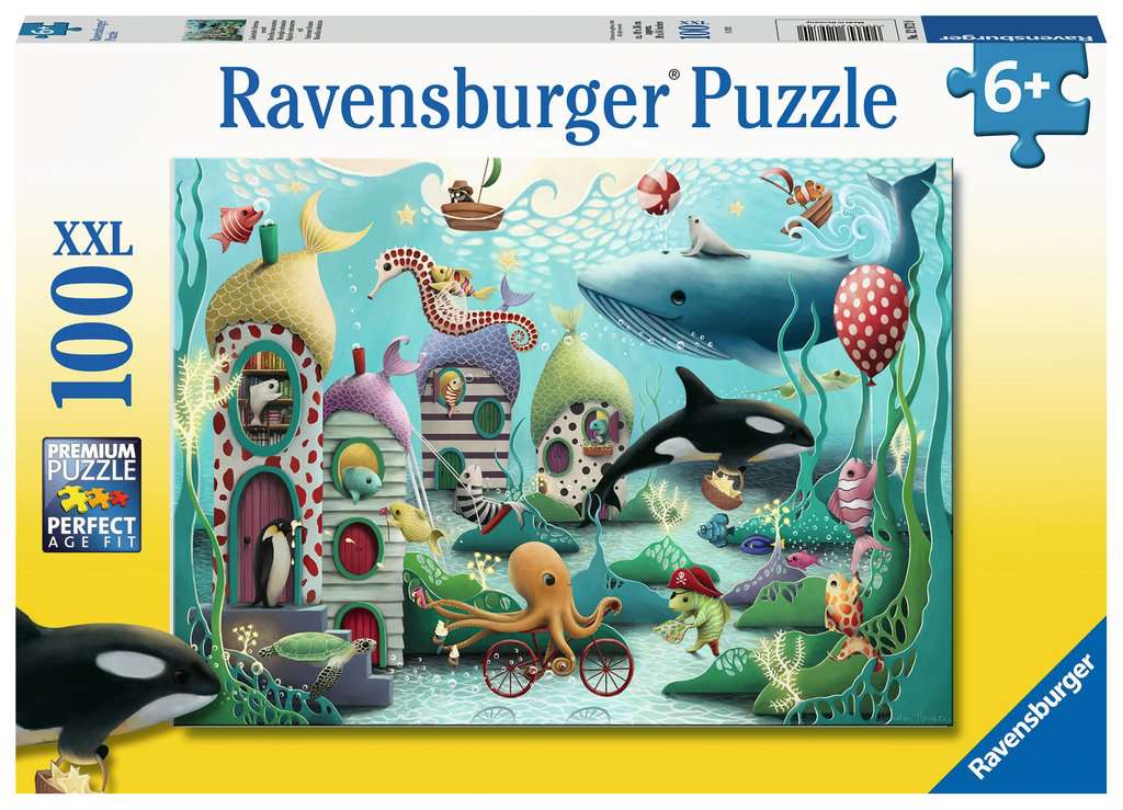 Ravensburger | Puzzle 100 PC - UNDERWATER WONDERS #129720-8