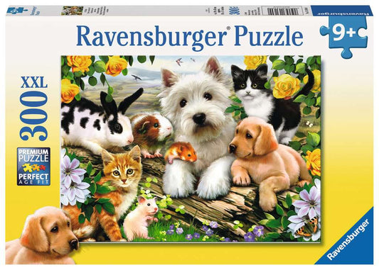 Ravensburger | Puzzle 300 PC - ANIMAL BUDDYS #131600-8