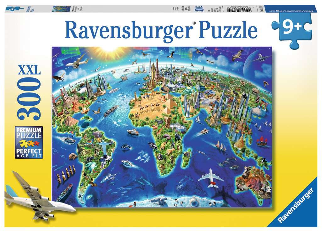 Ravensburger | Puzzle 300 PC - WORLD LANDMARKS
