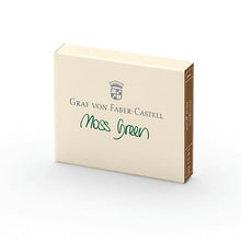 Load image into Gallery viewer, Graf Von Faber-Castell | Permanent Ink Cartridge - MOSS GREEN #141104
