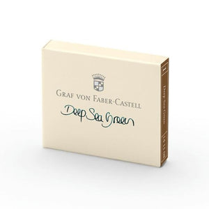 Graf Von Faber-Castell | Permanent Ink Cartridge - DEEP SEA GREEN #141108-5