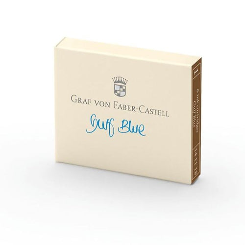 Graf Von Faber-Castell | Permanent Ink Cartridge - GULF BLUE #141118-5
