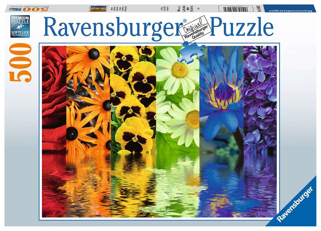 Ravensburger | Puzzle 500 PC - FLORAL REFLECTIONS #164462-8