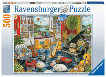 Load image into Gallery viewer, Ravensburger | Puzzle 500 PC - MUSIC ROOM #168361-8