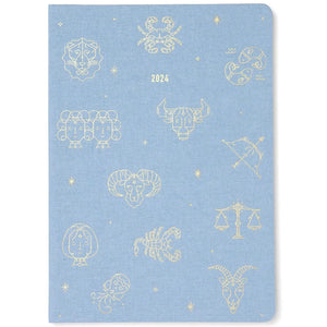Letts | A5 Hardcover Week to View - ZODIAC SKY #C082296
