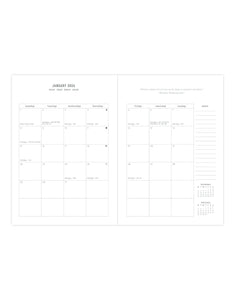Letts | Spring Valley A5 WTV Planner - GREEN #C082376