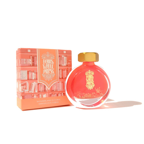 Bookshoppe Collection | WONDERLAND IN CORAL #INK-38-WIC