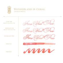 Load image into Gallery viewer, Bookshoppe Collection | WONDERLAND IN CORAL #INK-38-WIC