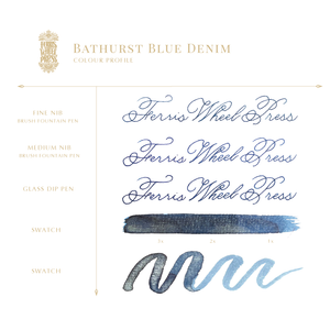 Fashion District Collection | BATHURST BLUE DENIUM #INK-38-BBD
