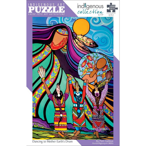 Indigenous Artists | Puzzle 1000 PC - DANCING TO DRUMS #POD2717PZL