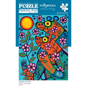 Indigenous Artists | Puzzle 500 PC - TOGETHR 4EVER #POD2635PZF