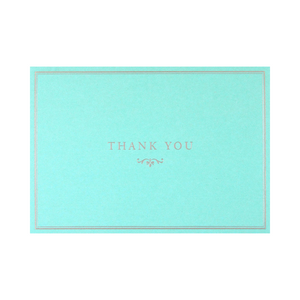 Thank You Note Box - BLUE ELEGANCE #590888-2