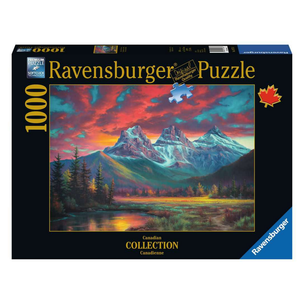 Ravensburger | Puzzle 1000 PC - ALBERTA'S 3 SISTERS #197361-8