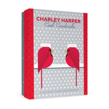 Load image into Gallery viewer, Pomegranate | Boxed Christmas Cards - HARPER COOL CARDINALS #X939