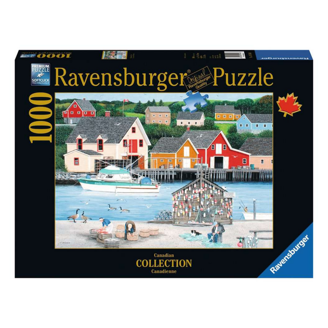 Ravensburger | Puzzle 1000 PC - FISHERMAN'S COVE #195480-8