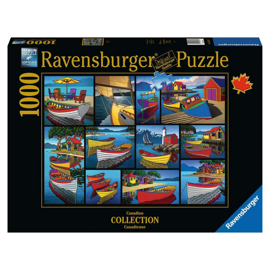 Ravensburger | Puzzle 1000 PC - ON THE WATER #168347-8