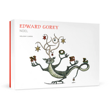 Load image into Gallery viewer, Pomegranate | Boxed Christmas Cards - GOREY DRAGON #C306