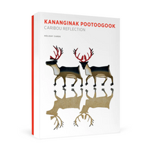 Load image into Gallery viewer, Pomegranate | Boxed Christmas Cards - POOTOOGOOK CARIBOU #