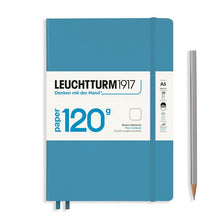 Load image into Gallery viewer, Leuchtturm1917 | A5 120G Blank Journal - NORDIC BLUE #364427-7
