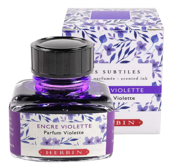 Jacques Herbin | Scented Fountain Pen Ink - LAVENDAR #13710T