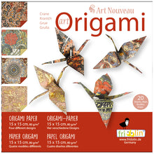 Load image into Gallery viewer, FRIDOLIN | 15 CM ART NOUVEAU ORIGAMI PAPER #11356