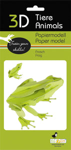 Fridolin | 3D Paper Model - FROG #11609