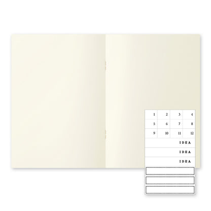 Midori MD Notebook A5 Trio- Blank  #15219-006