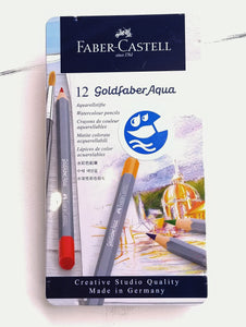 Goldfaber Aqua Watercolour Pencils- set of 12  #114612-5