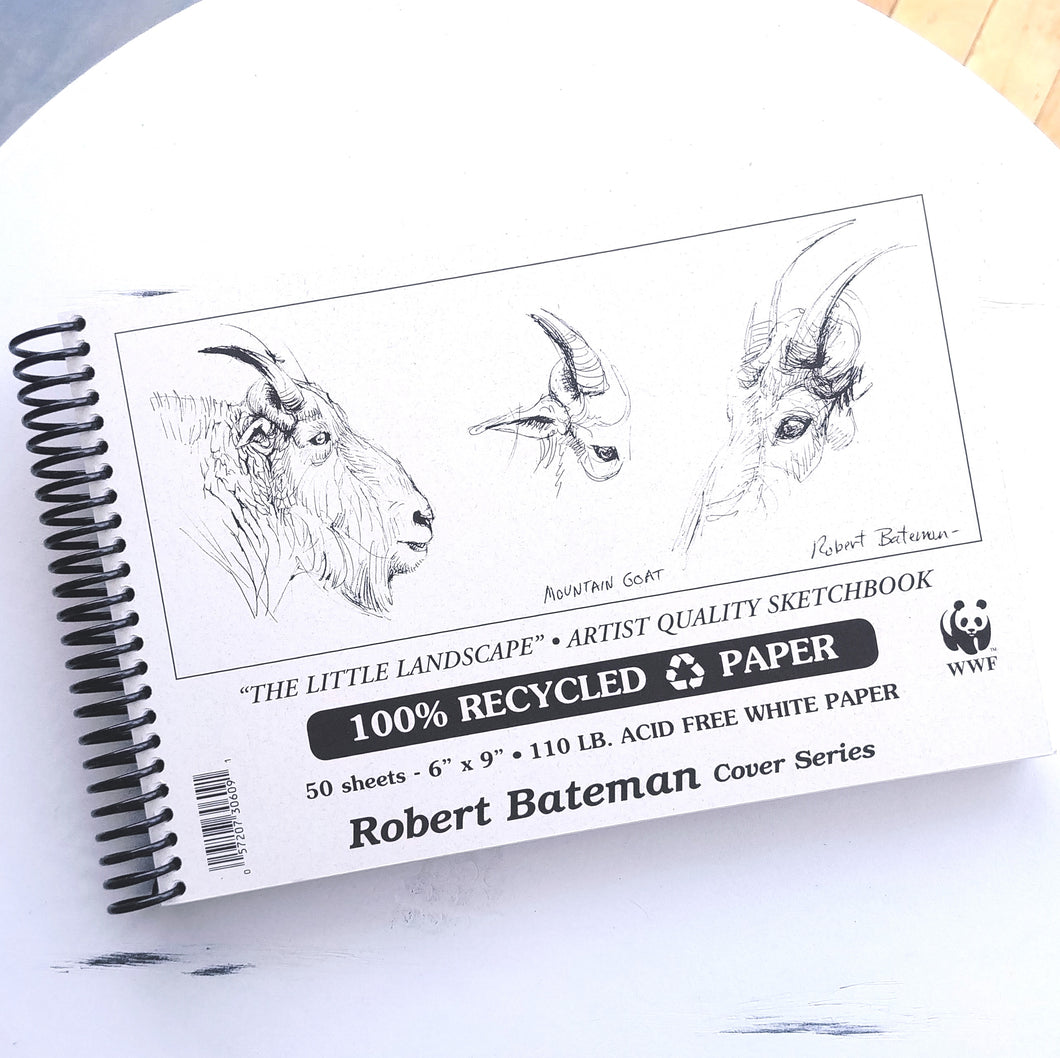 Robert Bateman Recycled Paper Sketchbook- 6