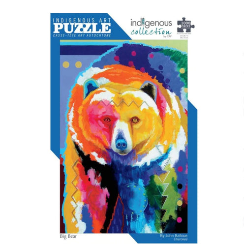 Indigenous Artists | Puzzle 1000 PC - BIG BEAR #POD2637PZL