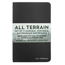Load image into Gallery viewer, All Terrain Notebooks- Set of 3  #322852