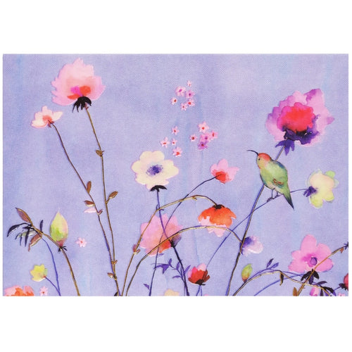 Lavender Wildflowers Note Cards  #338853-2