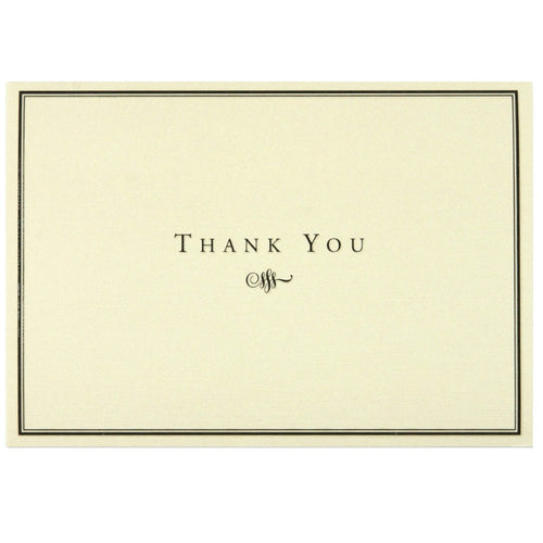 Thank You Notes | BLACK AND CREAM #591069-2