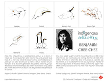 Load image into Gallery viewer, Indigenous Artist Notes, Box of 12 - Benjamin Chee Chee #BOX102
